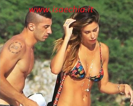 Belén Rodriguez e Andrea Iannone