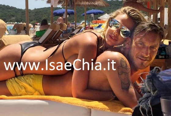 Ilary Blasi e Francesco Totti