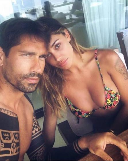 Marco Borriello e Belen Rodriguez