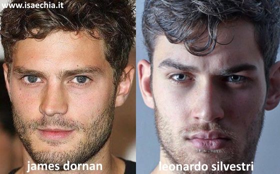 Somiglianza tra Leonardo Silvestri e Jamie Dornan