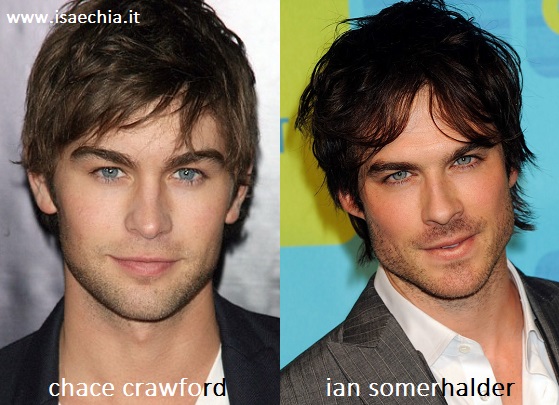 Somiglianza tra Chace Crawford e Ian Somerhalder