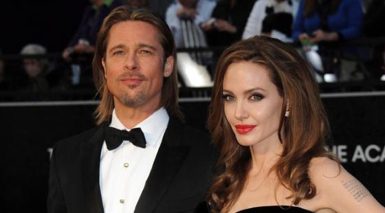 Angelina Jolie e Brad Pitt