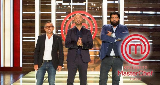 Celebrity Masterchef - Antonino Cannavacciuolo, Joe Bastianich e Bruno Barbieri