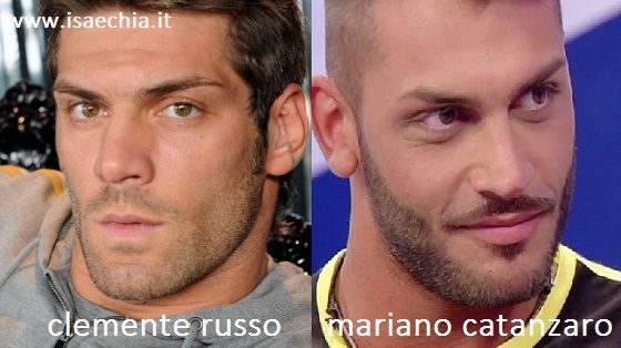 Somiglianza tra Clemente Russo e Mariano Catanzaro