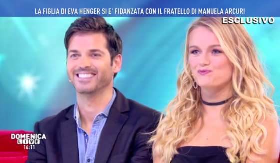 Domenica Live - Mercedesz Henger e Sergio Arcuri