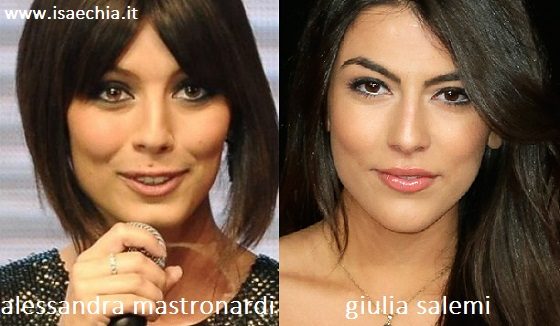 Alessandra Mastronardi e Giulia Salemi