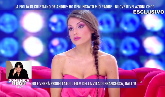 Domenica Live - Francesca De Andrè