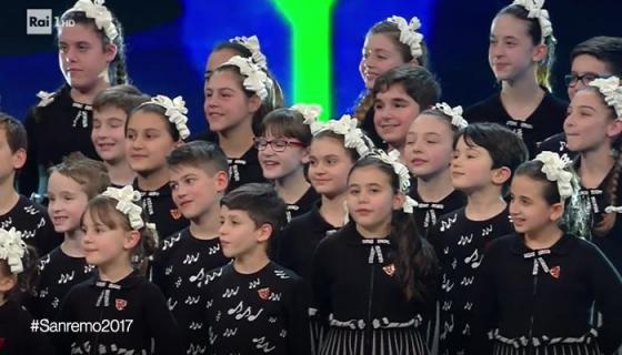 Festival di Sanremo 2017-Piccolo Coro dell'Antoniano