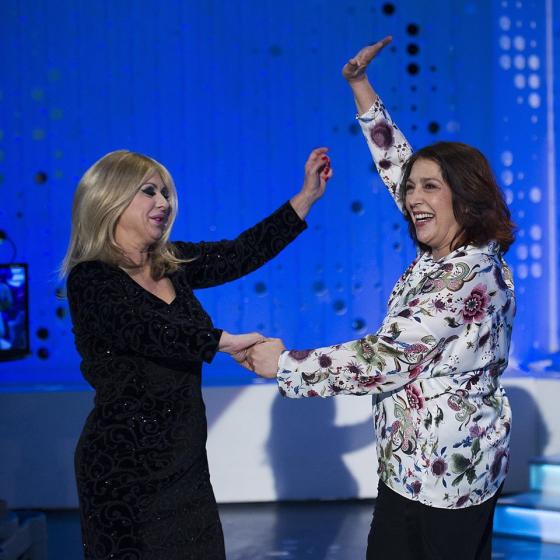 Tina Cipollari e Maria Bouzas