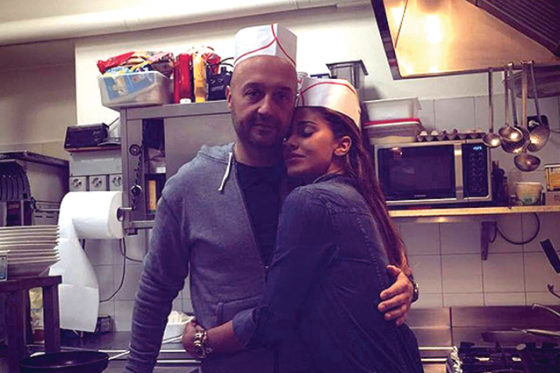 Belen Rodriguez e Joe Bastianich