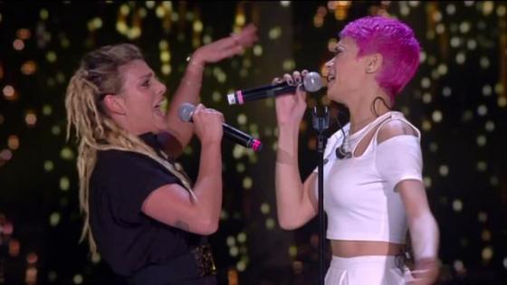 Emma Marrone ed Elodie Di Patrizi