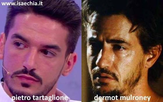 Somiglianza tra Pietro Tartaglione e Dermot Mulroney