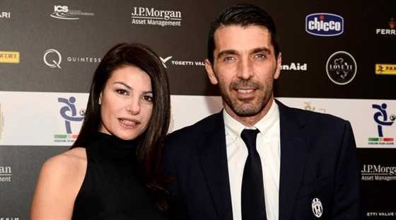 Ilaria D'Amico e Gianluigi Buffon