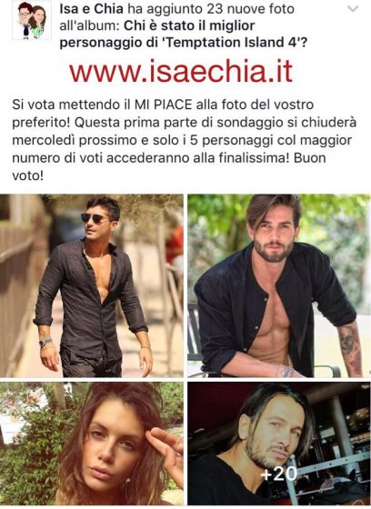 Facebook - Sondaggio TI