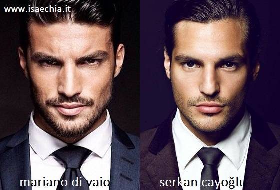 Somiglianza tra Mariano Di Vaio e Serkan Çayoğlu