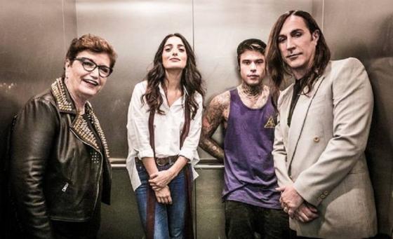 Mara Maionchi, Levante, Fedez, e Manuel Agnelli