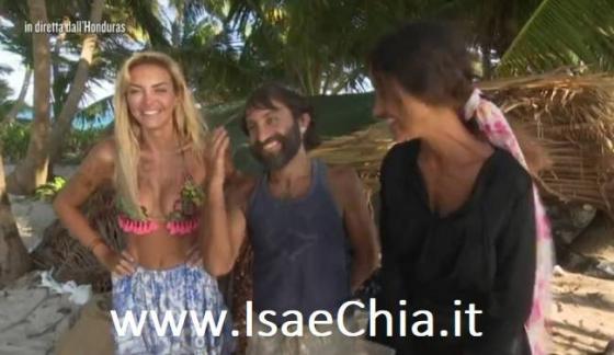 Isola 13 - Elena Morali, Simone Barbato e Rosa Perrotta