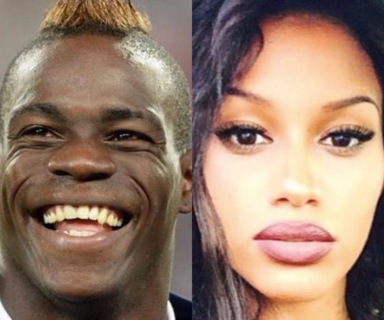 Mario Balotelli e Fanny Neguesha