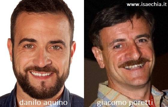 Somiglianza tra Danilo Aquino e Giacomo Poretti