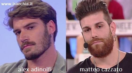 Somiglianza tra Matteo Cazzato e Alex Adinolfi