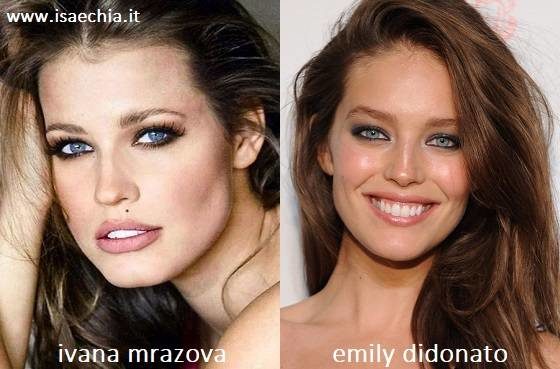 Somiglianza tra Ivana Mrazova e Emily DiDonato