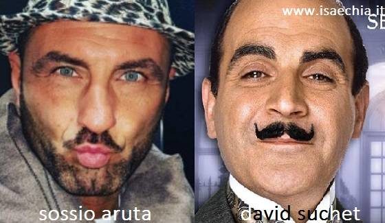 Somiglianza tra Sossio Aruta e David Suchet