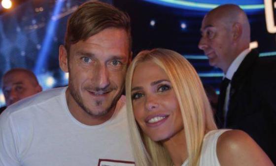 Francesco Totti e Ilary Blasi