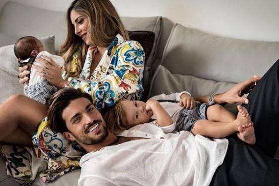 Mariano Di Vaio, Eleonora Brunacci, Nathan Leone Di Vaio, Leonardo Liam Di Vaio