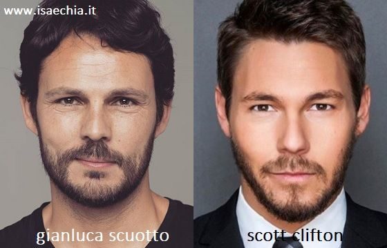 Somiglianza tra Gianluca Scuotto e Liam Spencer di 'Beautiful'