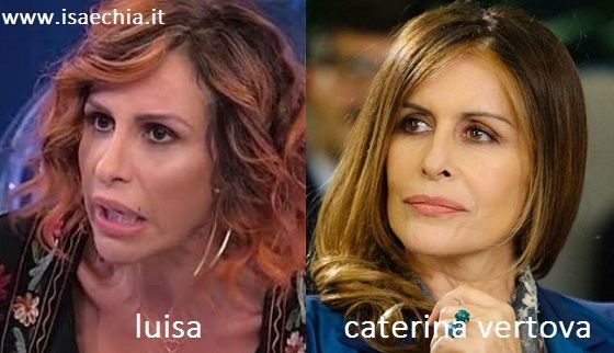 Somiglianza tra Luisa e Caterina Vertova