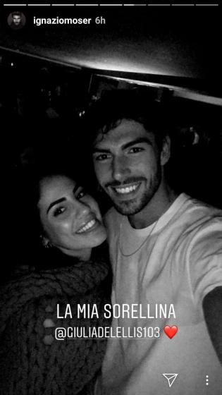 Giulia De Lellis e Ignazio Moser Ig Story