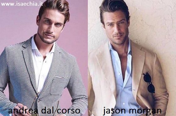 Somiglianza tra Andrea Dal Corso e Jason Morgan