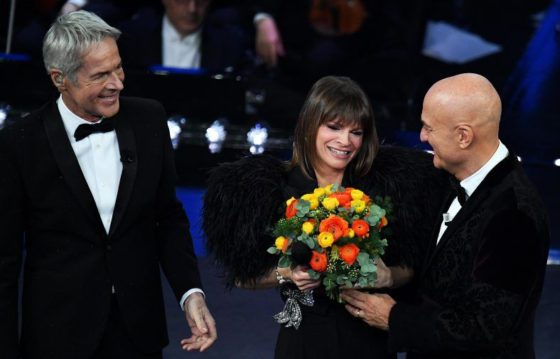 Claudio Baglioni, Claudio Bisio e Alessandra Amoroso