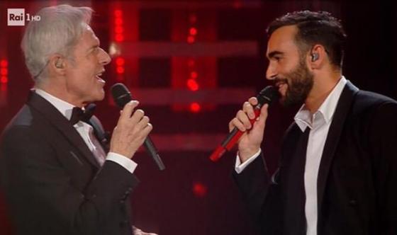 Claudio Baglioni e Marco Mengoni