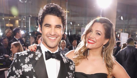 Darren Criss and Mia Swier