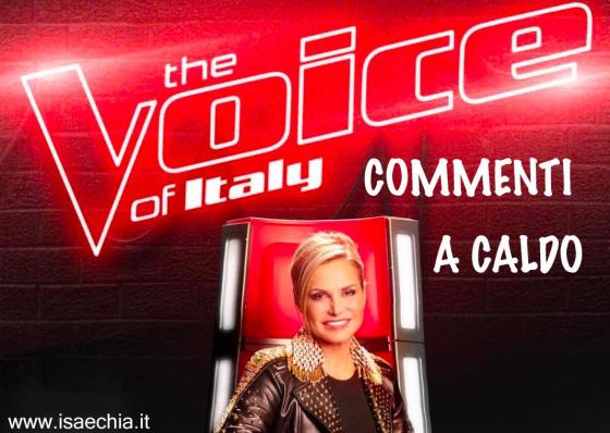 'The Voice of Italy' commenti a caldo