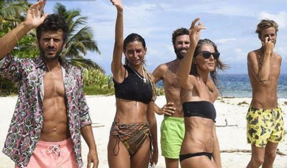 Isola 14 - Marco, Marina, Aaron, Luca, Sarah