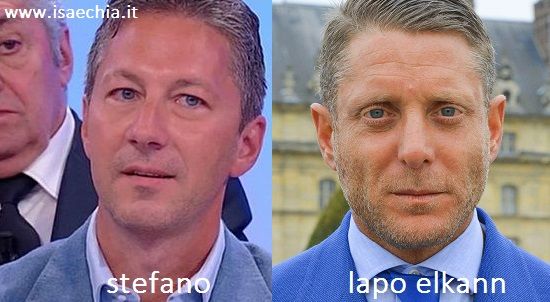 Somiglianza tra Stefano e Lapo Elkann