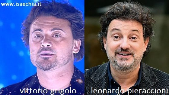 Somiglianza tra Vittorio Grigolo e Leonardo Pieraccioni