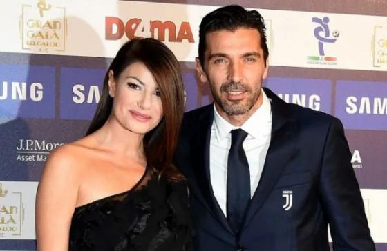 Ilaria D'Amico e Gigi Buffon