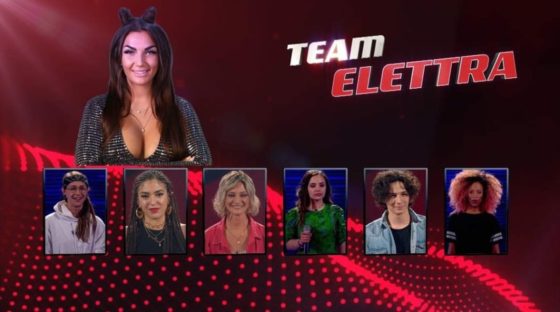 The voice of italy - Team Elettra