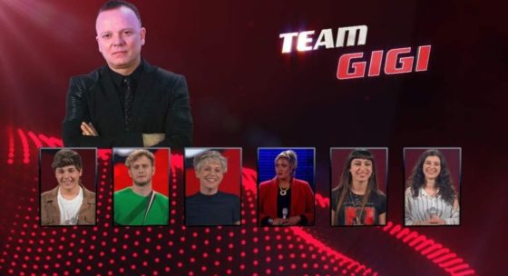 The voice of italy - Team Gigi