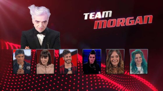 The voice of italy - Team Morgan