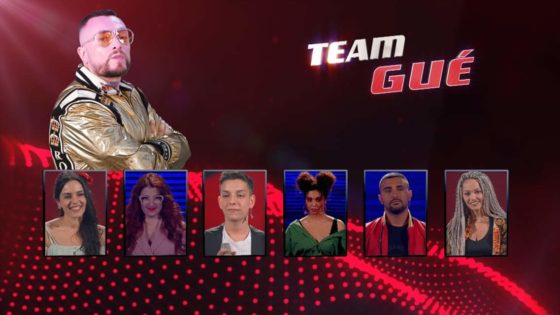 The voice of italy - Team Gue