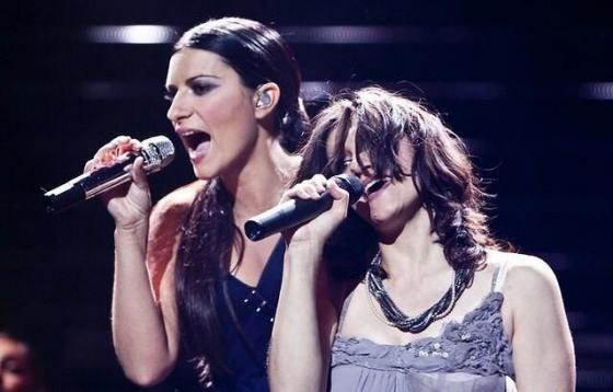 Elisa Toffoli e Laura Pausini