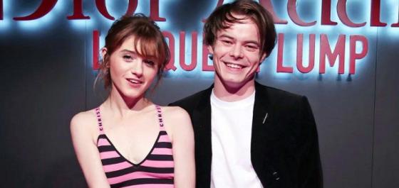 Natalia Dyer e Charlie Heaton 