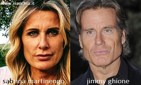 Somiglianza tra Sabrina Martinengo e Jimmy Ghione