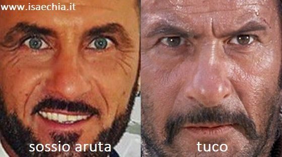 Somiglianza tra Sossio Aruta e Tuco