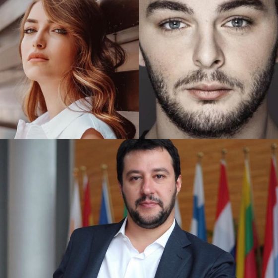 Nilufar Addati - Lorenzo Fragola - Matteo Salvini