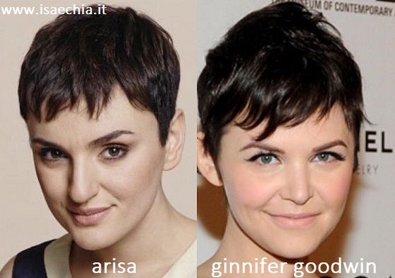 Somiglianza tra Arisa e Ginnifer Goodwin